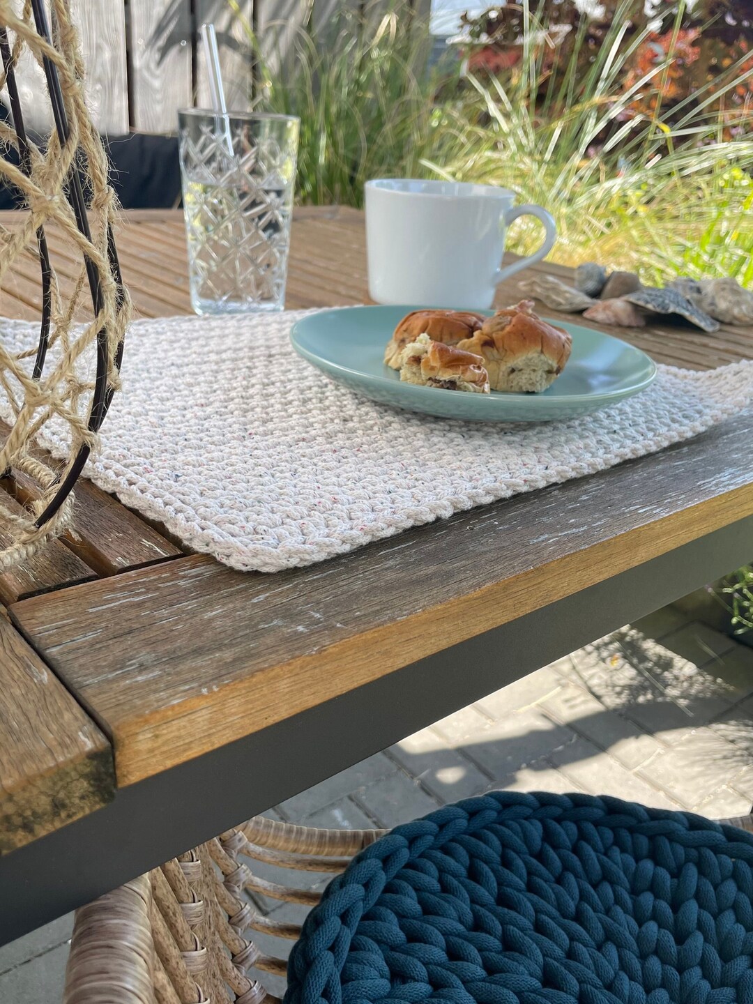 Lisola Platzsets - 2 Tischsets + 2 Servietten Baumwolle