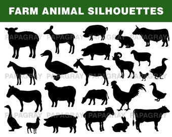 Farm Animals Png Etsy