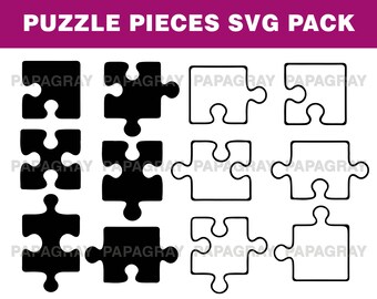 abstract puzzles online Puzzle Pieces Silhouette Pack - 14 Designs | Digital Download | Puzzle Pieces SVG, Puzzle Pieces PNG, Plumber Vector, Puzzle Pieces Graphic