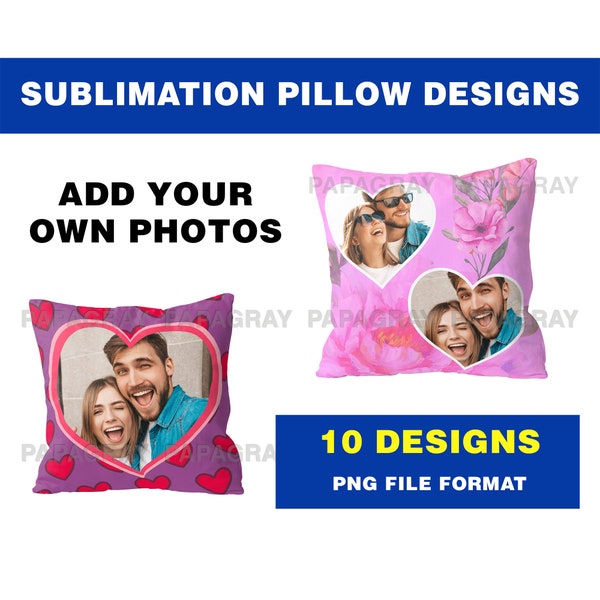 Pillow Case Sublimation TEMPLATES | Digital Download | Love Pillow Case Design, Sublimation Pillow Template, Pillowcase Design