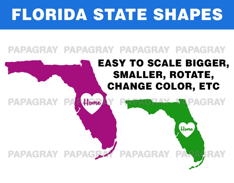 Download Florida SVG Florida Silhouette Digital Download Florida ...