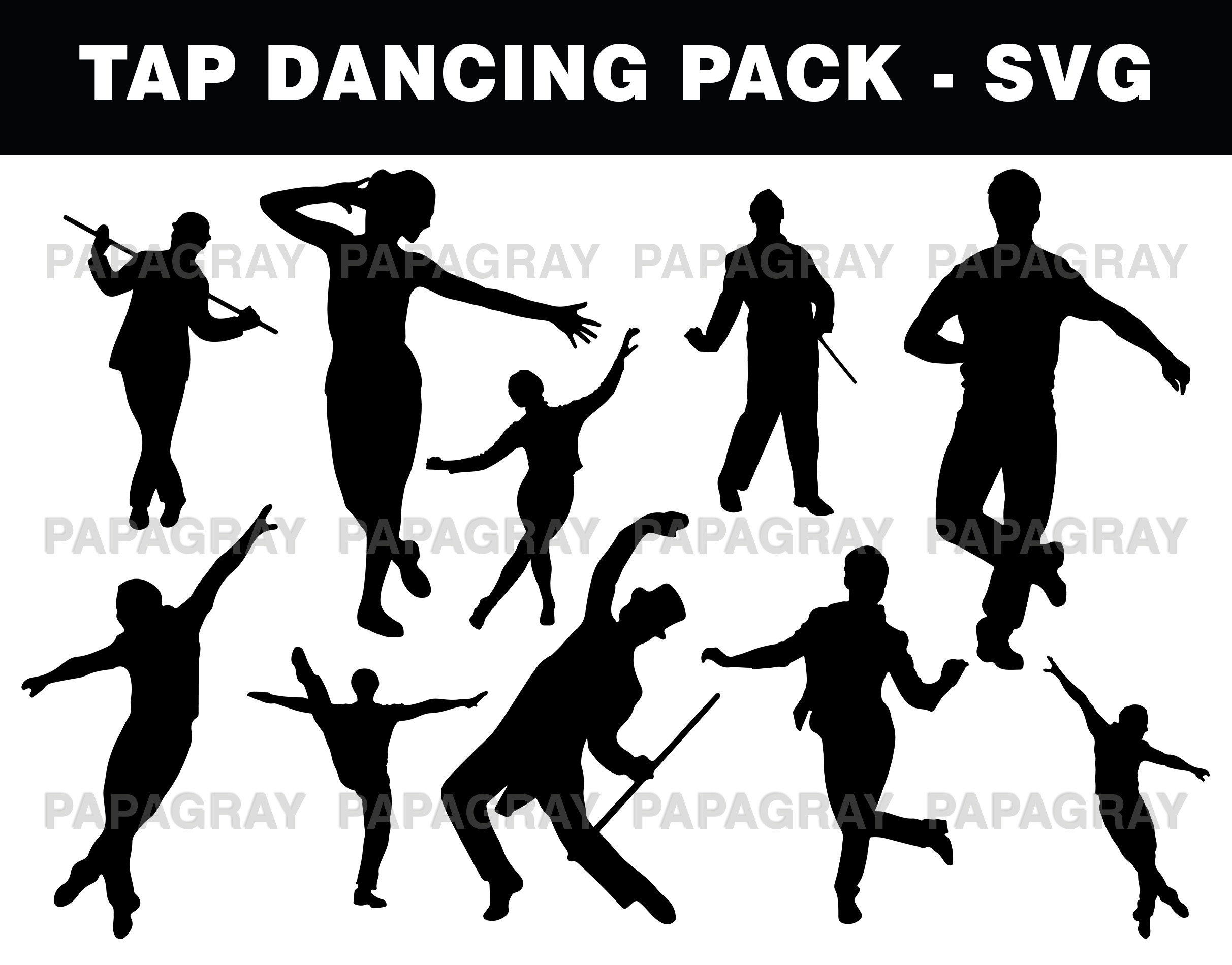 Tap Dancing Silhouette Pack 10 Designs Digital Download Tap Dancing SVG, Tap  Dancing PNG, Tap Dancing JPG, Tap Dancer Graphic, Dancer - Etsy Norway