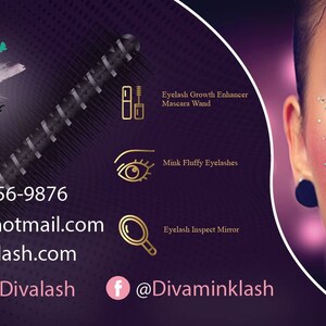 Eyelash Business Card