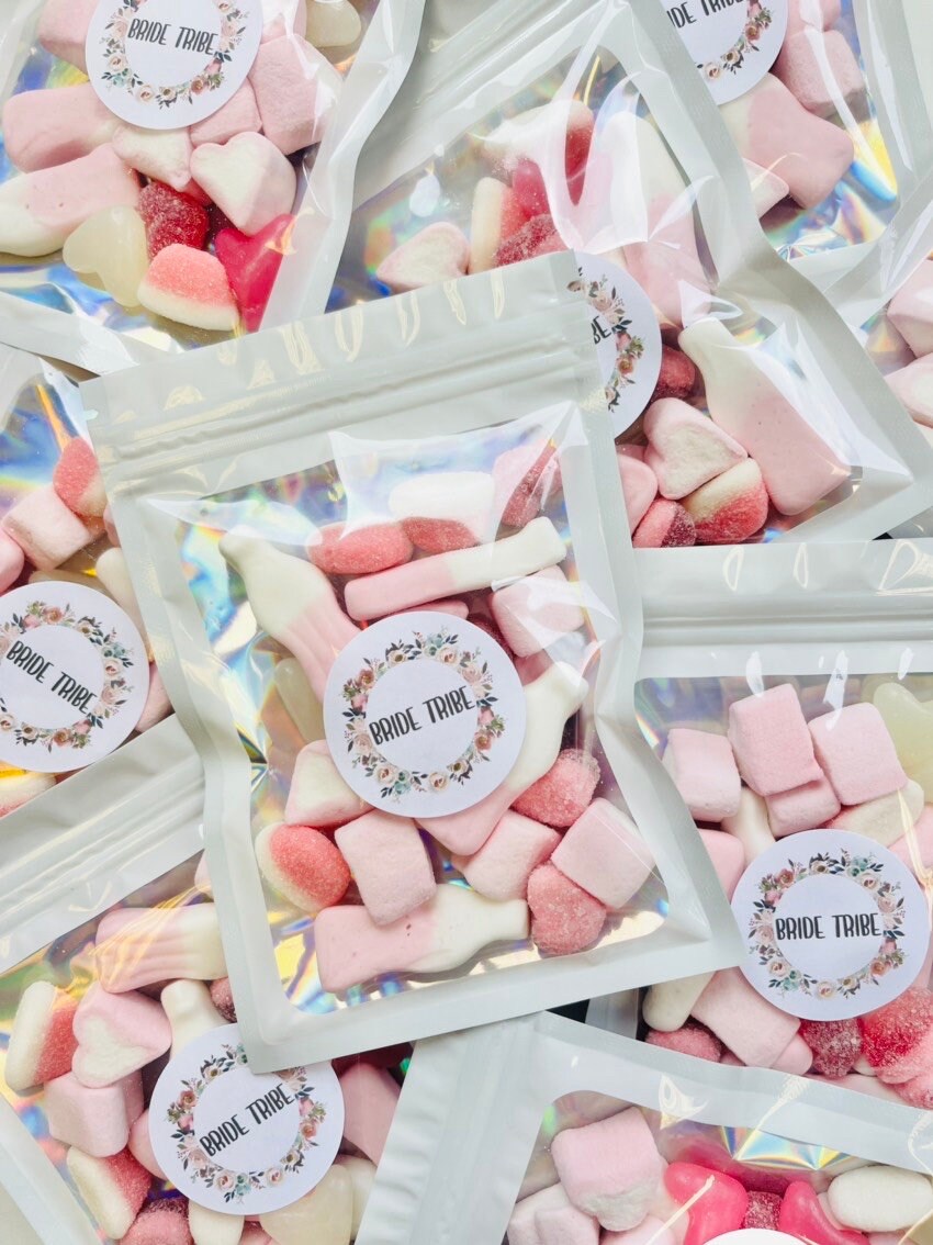I Do Crew Sweets Hen Party White Hen Do Hen Party Bags Etsy UK