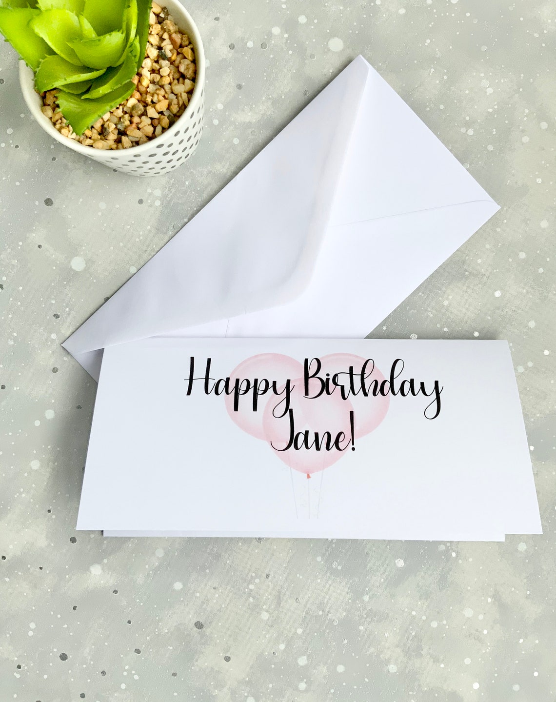 Personalised happy birthday money wallet personalised money Etsy