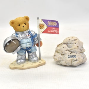 Cherished Teddies NIEL Astronaut 2000 Moon landing