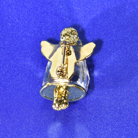 Swarovski Crystal Angel pin brooch vintage retired - image 3