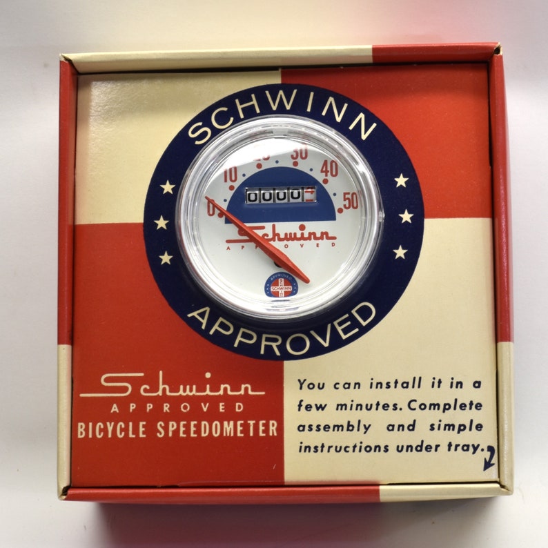 vintage schwinn speedometer