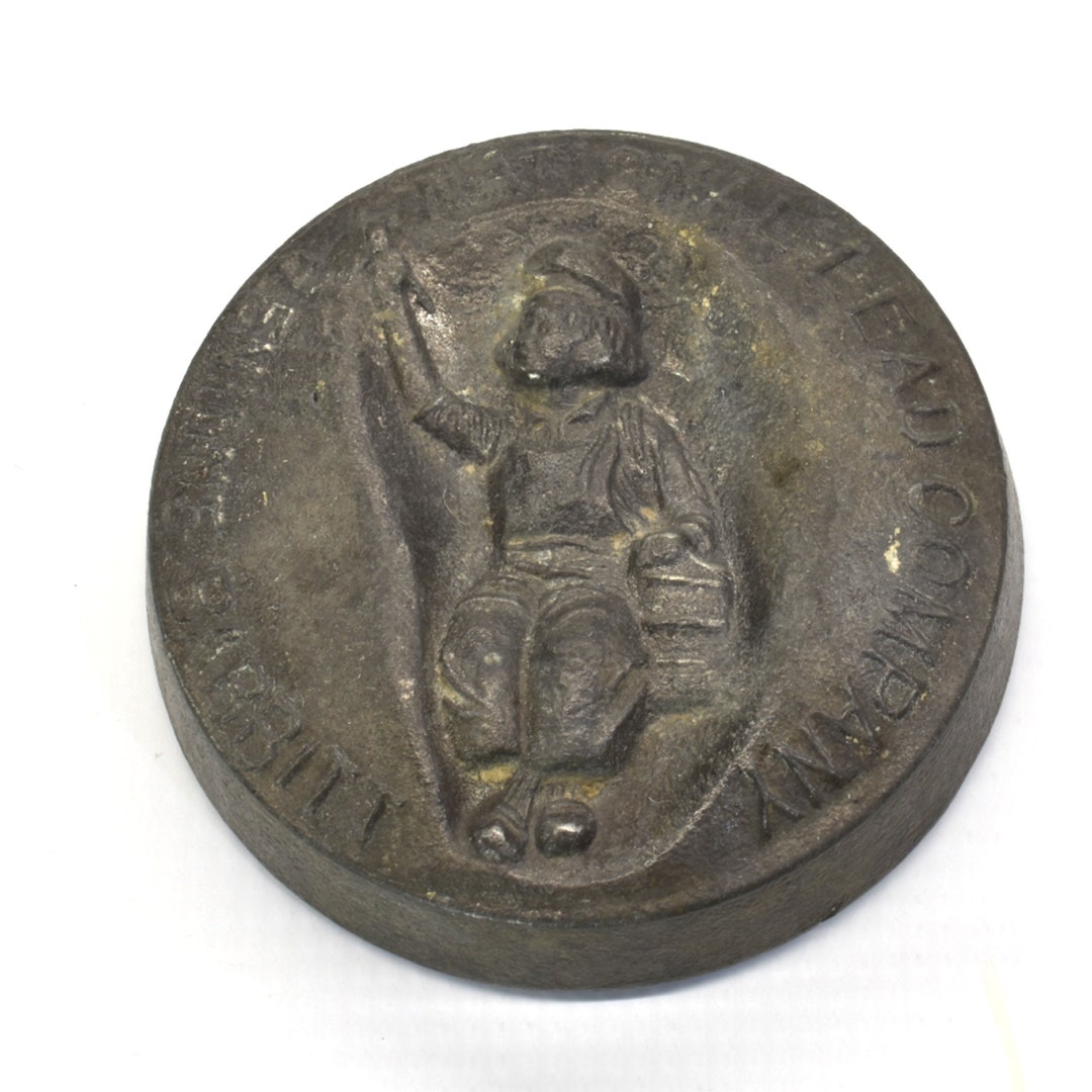 Vintage National Lead Company Genuine Babbitt Paper Weight Dutch Boy - Etsy
