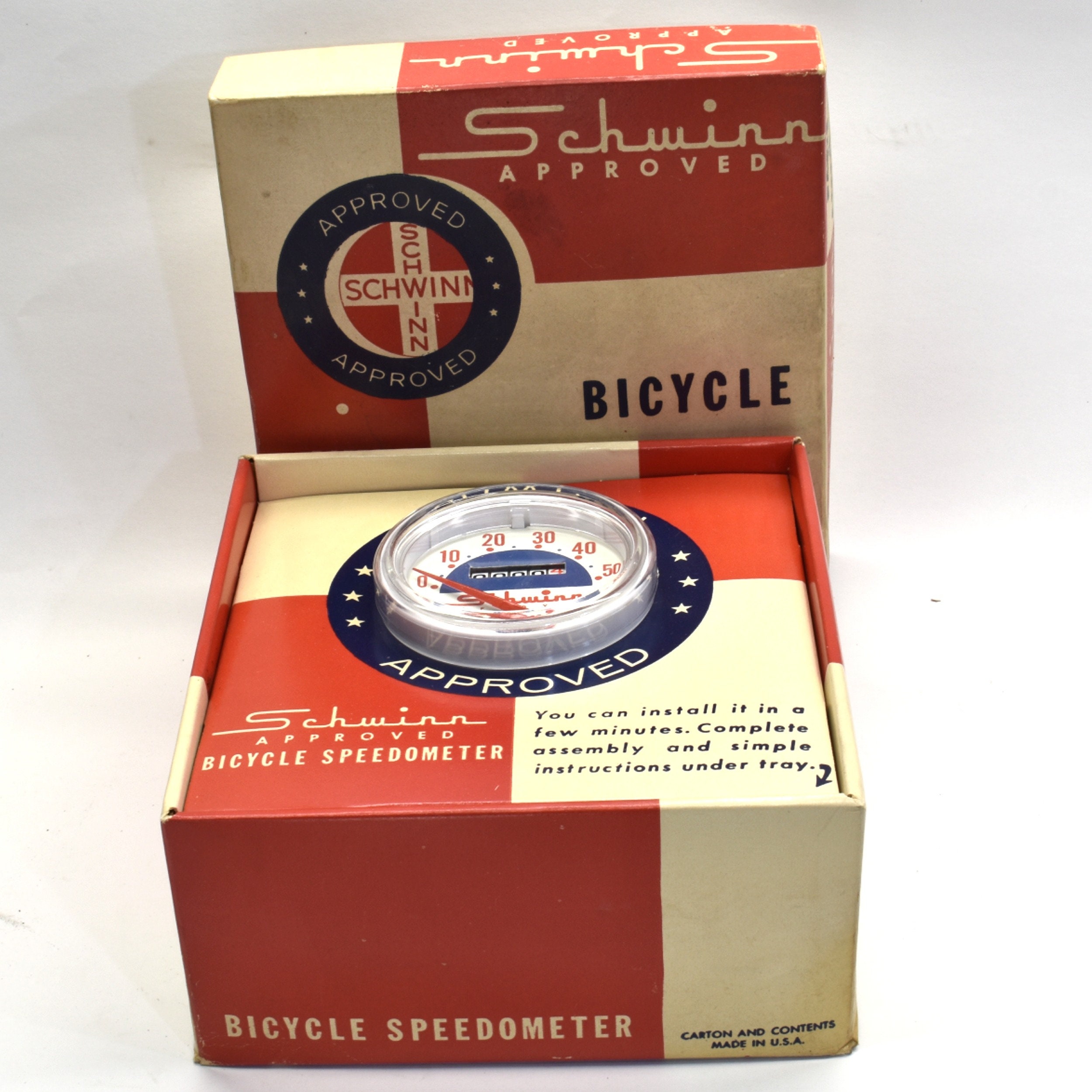 Vintage schwinn sales speedometer repair