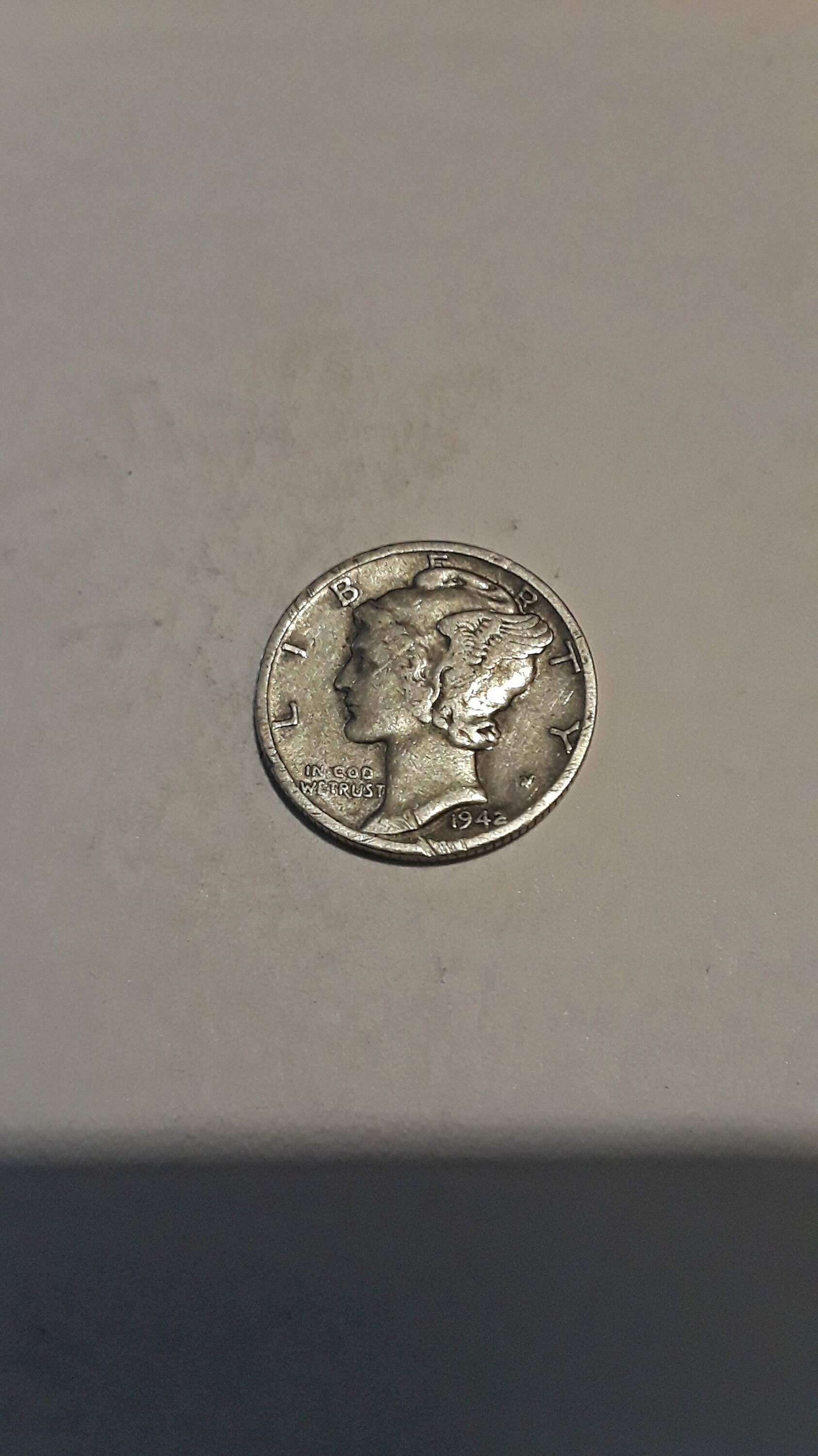 1942 d Mercury Dime with error | Etsy