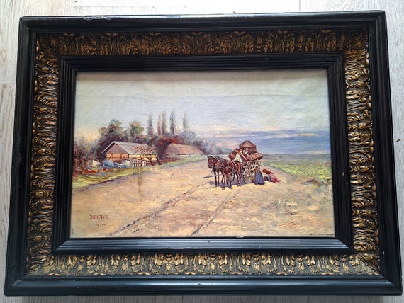 Made in 1899 by Famous Artist B.zubriczky (1852) Made