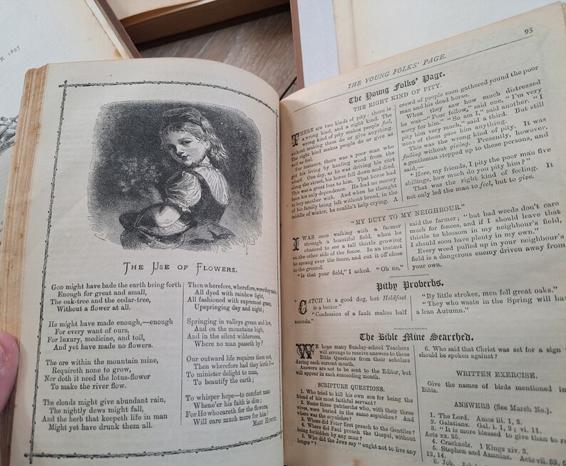 4 Wonderful Victorian Magazines from 1874, 1893, 1894, 1895, with illustrations image 8