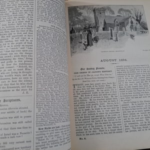 4 Wonderful Victorian Magazines from 1874, 1893, 1894, 1895, with illustrations image 6