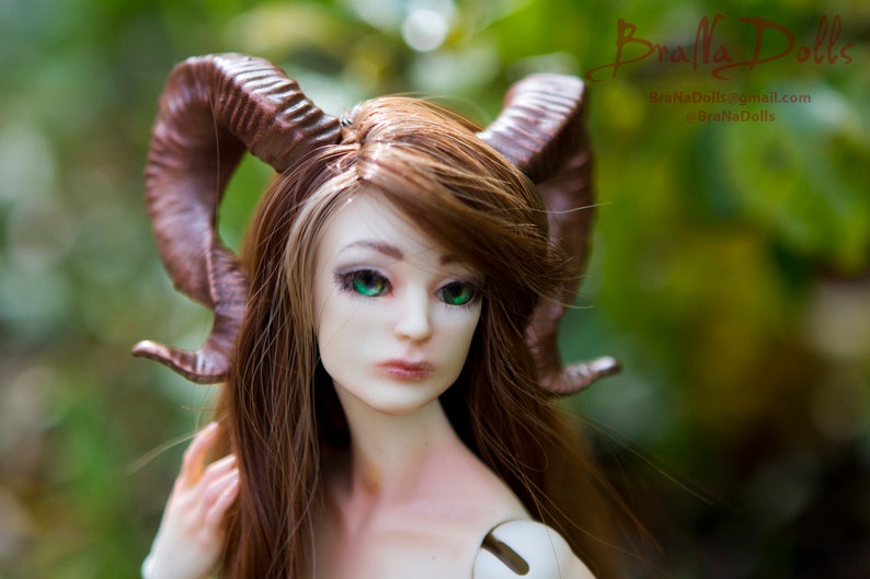 3D printer Ball jointed doll Scary doll Creepy dolls STL file Demon doll  living doll \u0421ollectible doll OOAK dolls Art creation 3D horns