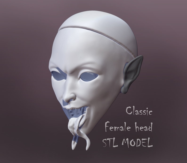 3D printer Ball jointed doll Scary doll Creepy dolls STL file Etsy