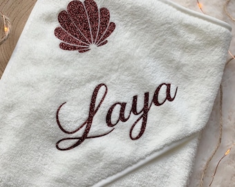 Baby bath towel, personalized baby bath towel, personalized baby bath towel, soft bath towel, bath cape