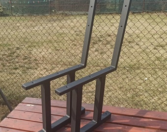 3x Bench legs , Bench runners , Bench frame steel , Garden bench legs , STARK Industrial DIY