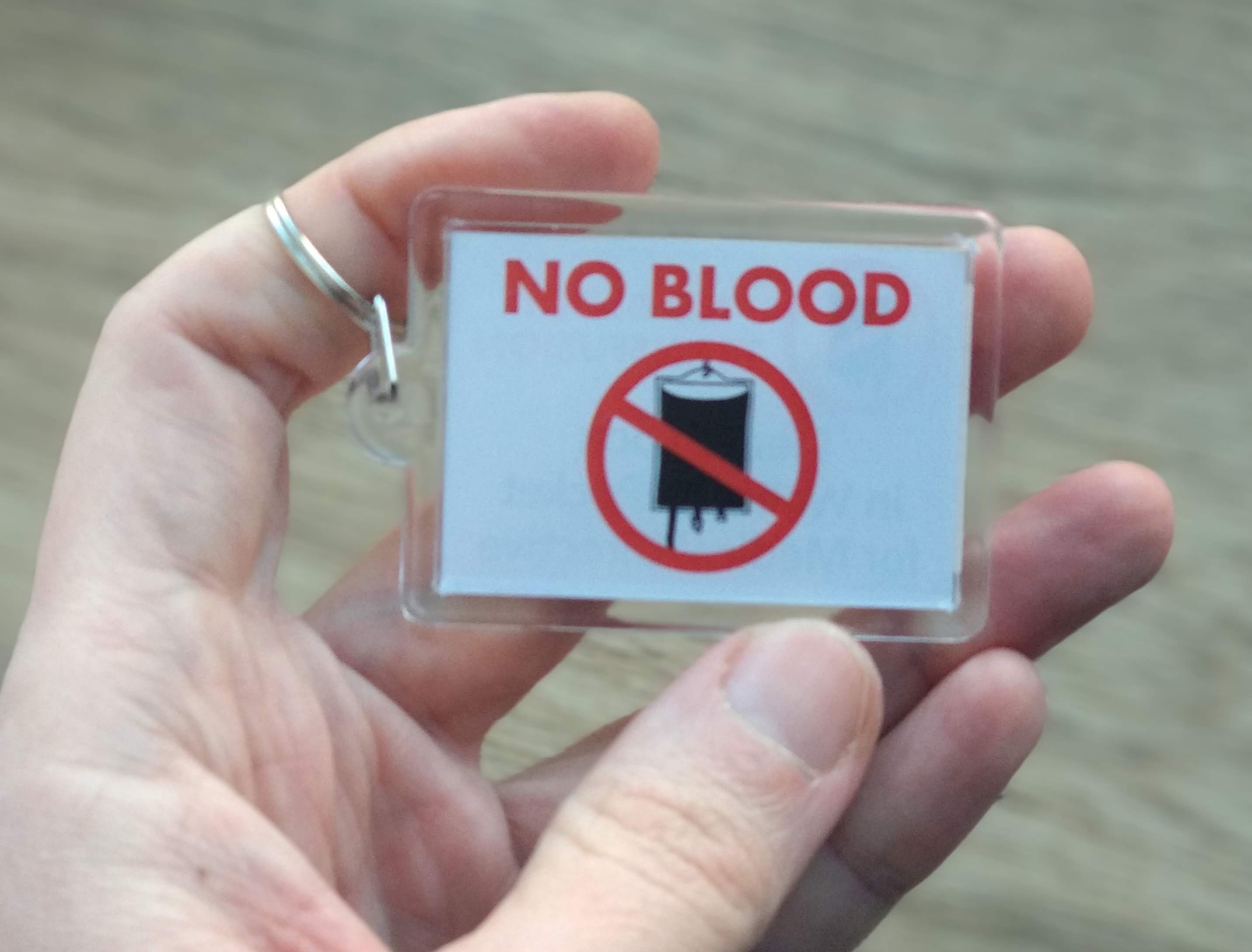 No Blood Keychains Medical Directive JW Gifts Jw Etsy Canada No Blood Keychains Medical Directive JW Gifts Jw Etsy Canada