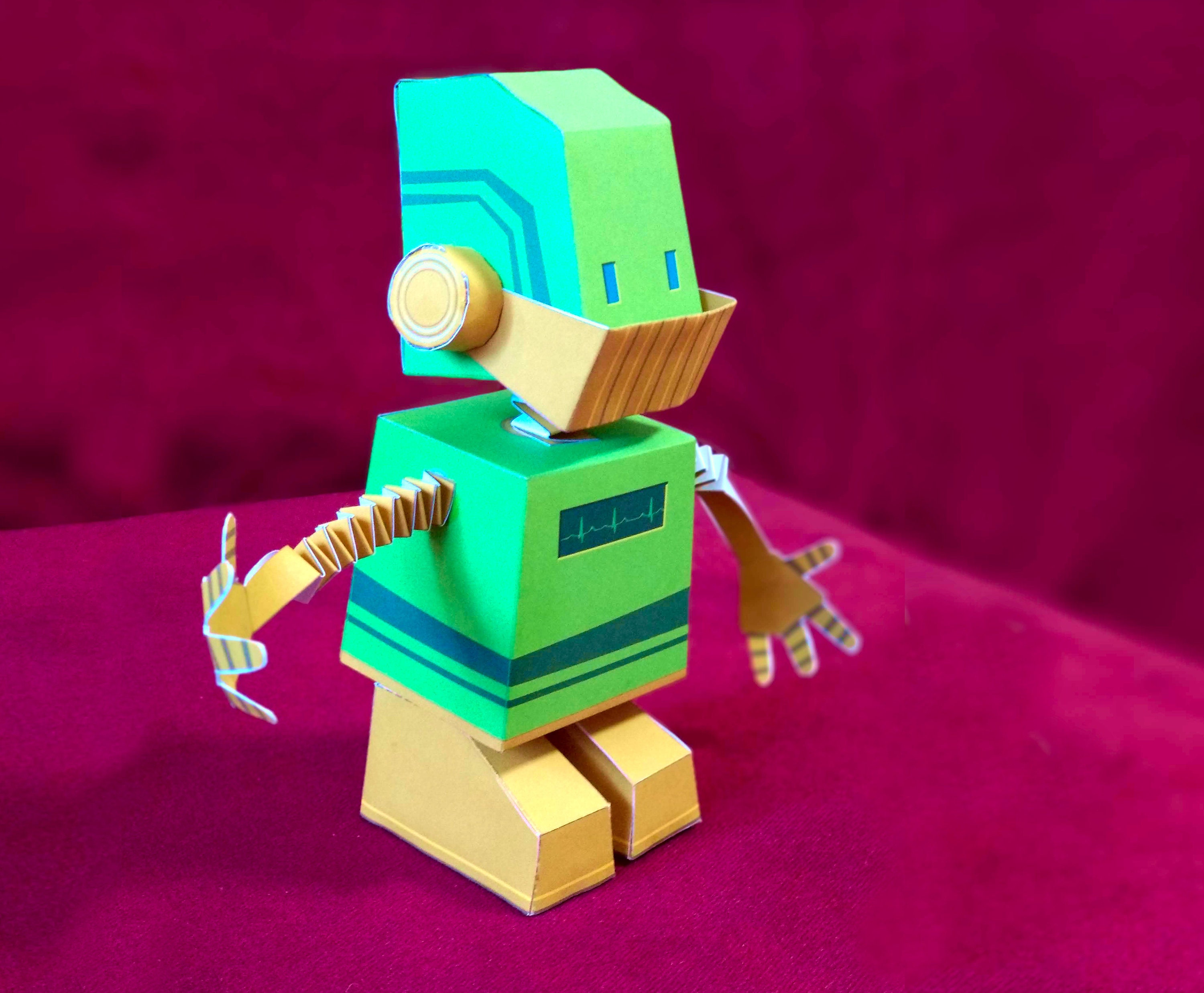 JW Kids activity DIY Translator Robot Toy Sculpture PDF Etsy