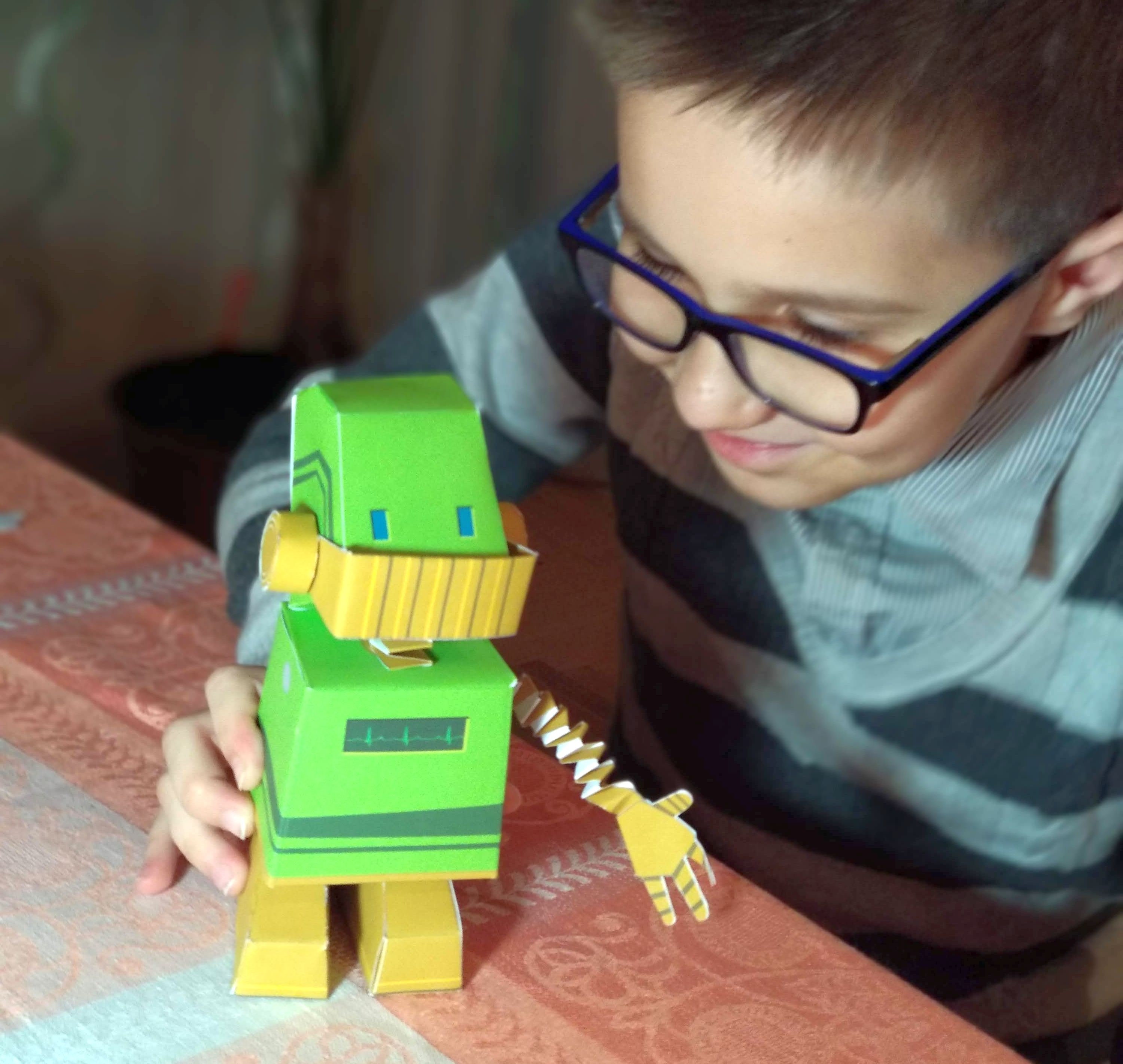 JW Kids Activity DIY Translator Robot Toy Sculpture PDF Etsy UK