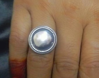 sterling silver ring, oxidized ring, pure silver 925 stylish ring, handmade silver ring, Designer silver ring available in all sizes
