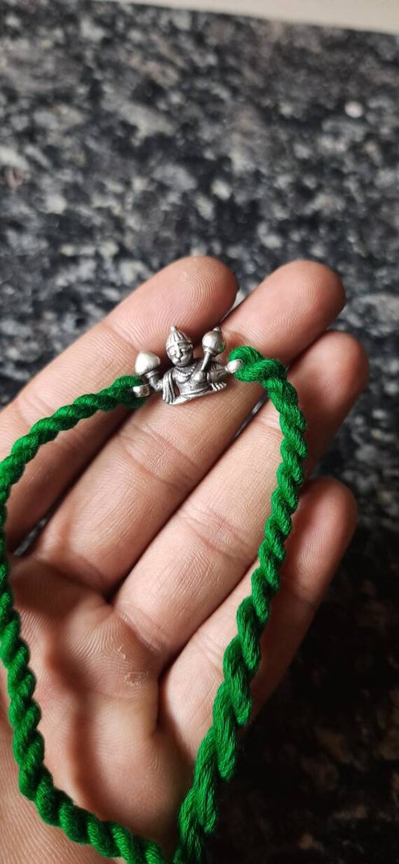 Sterling Silver Rakhi Silver Rakhi for Brother Rakhi Indian