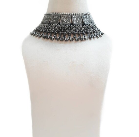 アクセサリー vintage silver925 choker Vintage Mid Century Sterling Silver Signed “G” Necklace