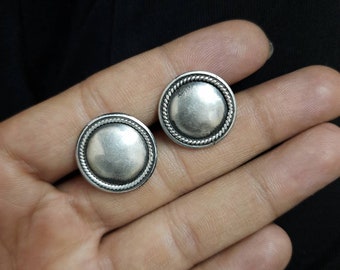 zilveren studs, eenvoudige zilveren studs, kleine zilveren studs, sterling zilveren kleine studs, oorbellen studs in sterling zilver, tribal 925 studs
