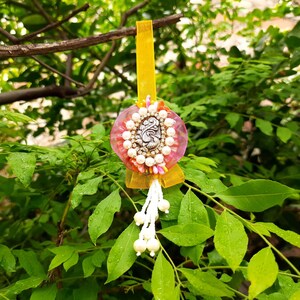 Designer en argent sterling Rakhi Joda pour couple une pièce Rakhi et une pièce Belle Chuda Rakhi pour belle-sœur Pure 925 Silver Rakhi