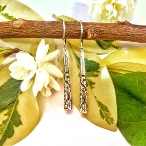 Silver earrings, dangle drop earrings, sterling silver dangle drop earrings, 925 handmade silver earrings, oxidized earring, 925 earring