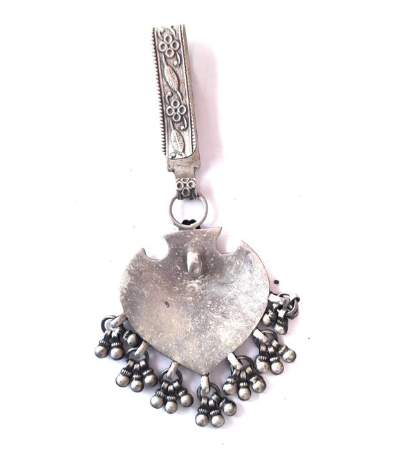 Silver key chain for saree clearance