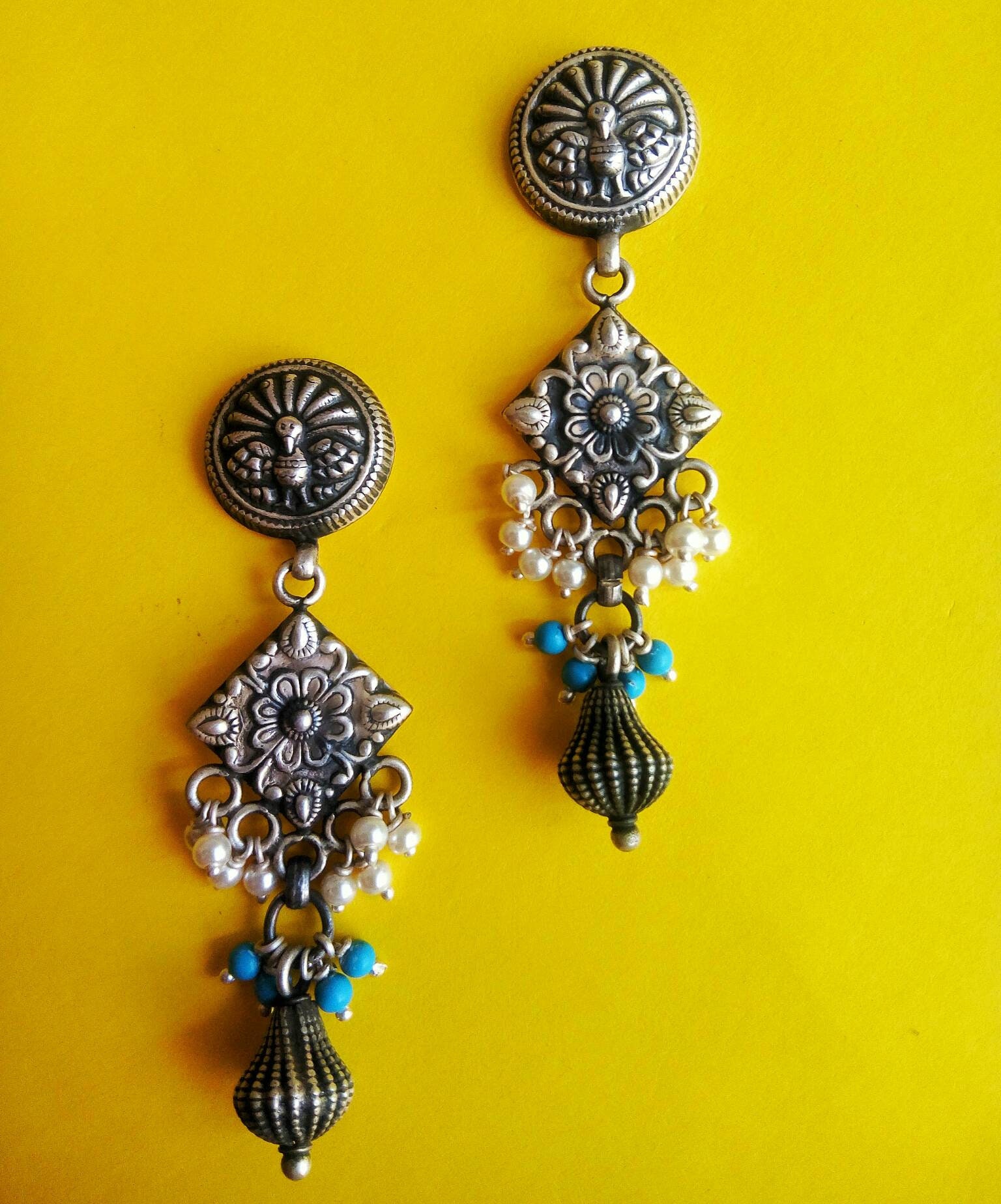 Silver Earring Jhumki Silver Jhumki Sterling Silver Jhumki Etsy UK