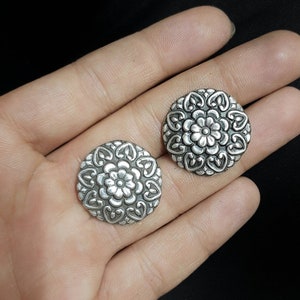 silver studs, simple silver studs, small silver studs, sterling silver small studs, earrings studs in sterling silver, tribal 925  studs