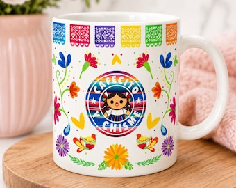 Cafecito y Chisme Coffee Mug | Latina Coffee Lover Gift