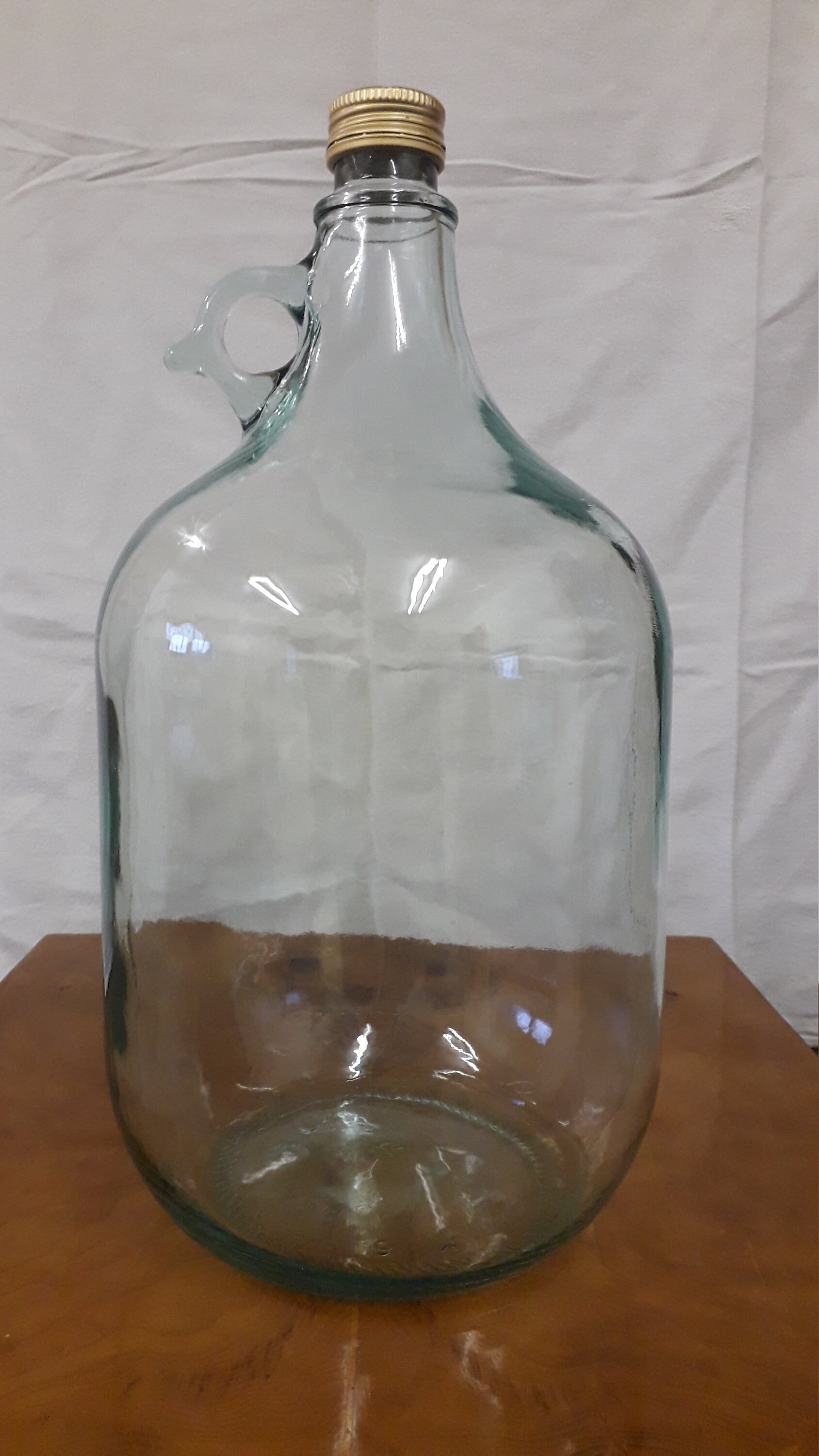 5 Litre Clear Glass Demijohn Etsy