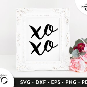Xoxo SVG, Cute svg, home sign svg, valentines Home Farmhouse svg sign, Home Sign Svg Family SVG Files, SVG Cricut Files, Instant Download