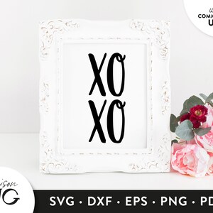 Xoxo SVG, Cute svg, home sign svg, valentines Home Farmhouse svg sign, Home Sign Svg Family SVG Files, SVG Cricut Files, Instant Download
