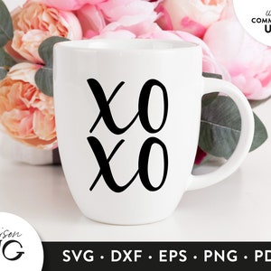 Xoxo Svg, Romantic Valentines Day Svg, Romantic Svg, SVG File for Cricut, Love SVG Files, SVG Cricut Files Commercial Use - Instant Download