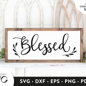 Blessed SVG, Grace, Prayer svg Religious svg file, Bible Verse Svg, Christian Svg, Scripture SVG files for Cricut, Svg File, Download
