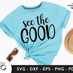 See the good SVG Files,Positivity Inspiration SVG, Kindness Quote svg Cutting Files, Cricut Files Instant Download svg Commercial Use