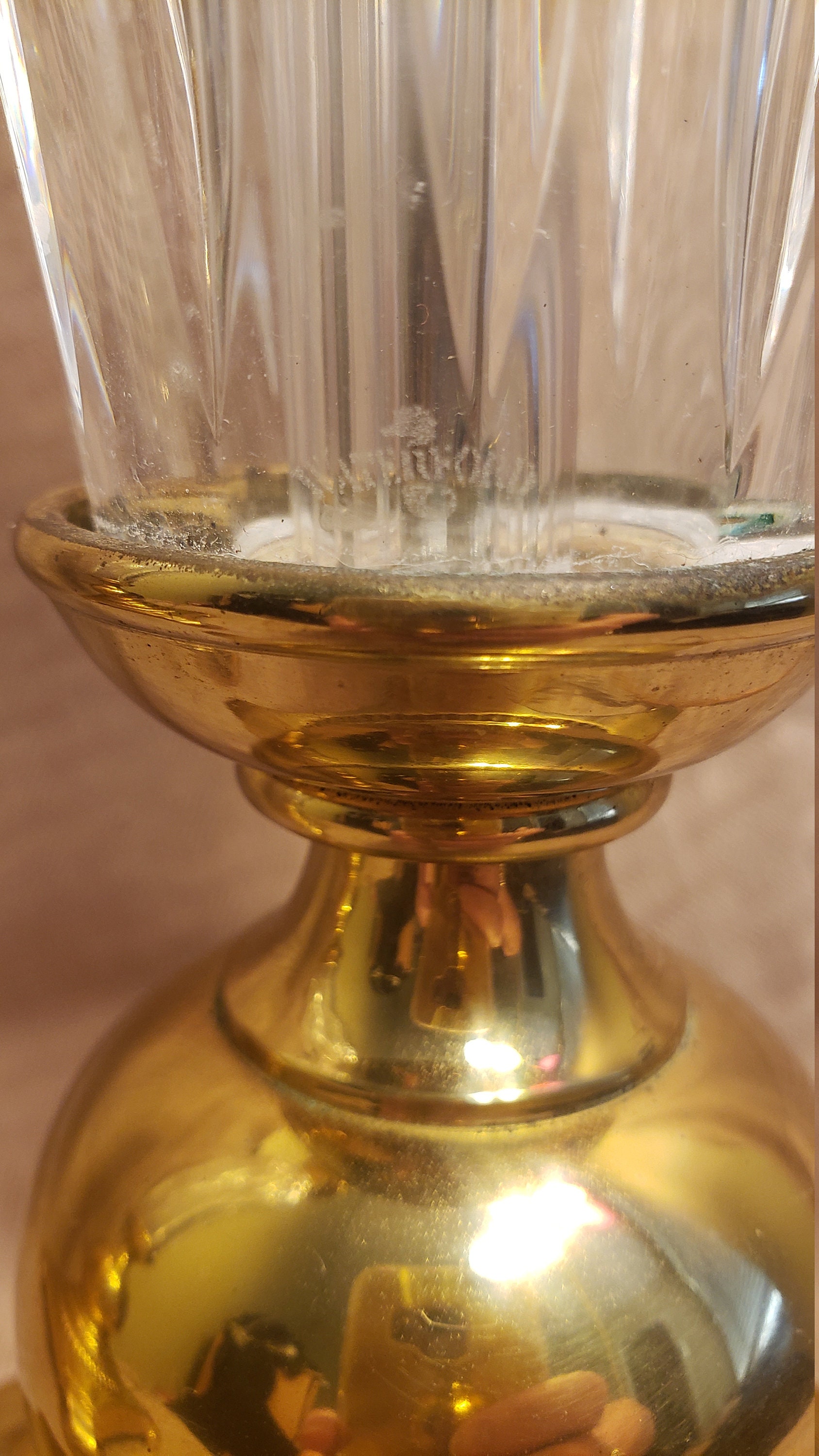 Vintage Waterford crystal Lamps Etsy