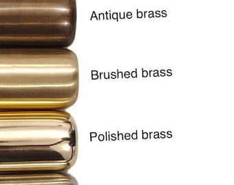 Brass Finish Sample for Sputnik Lighting, Metal Options
