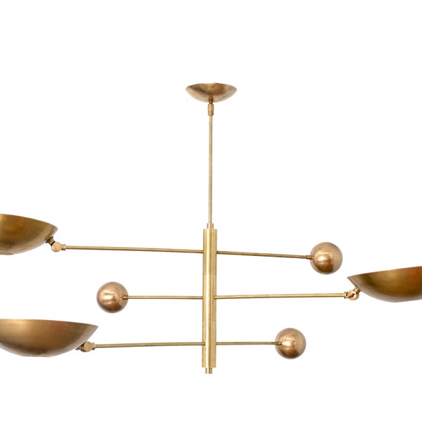 Mid Century Pendant Light - Etsy