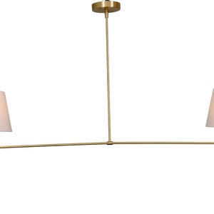 Modern Curved Brass Sputnik chandelier light Fixture