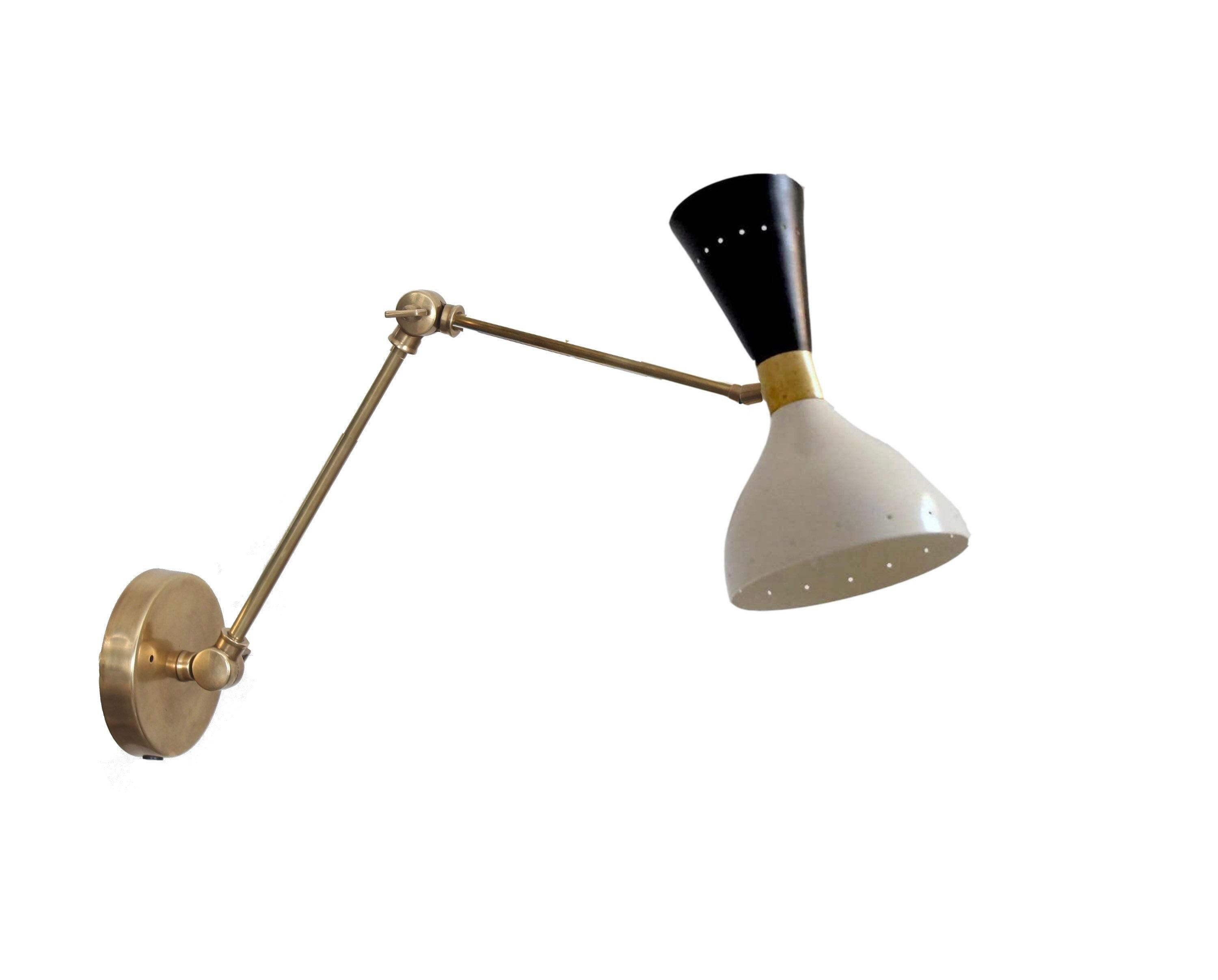 Wall Mid Century Modern Raw Brass Sputnik chandelier light Fixture