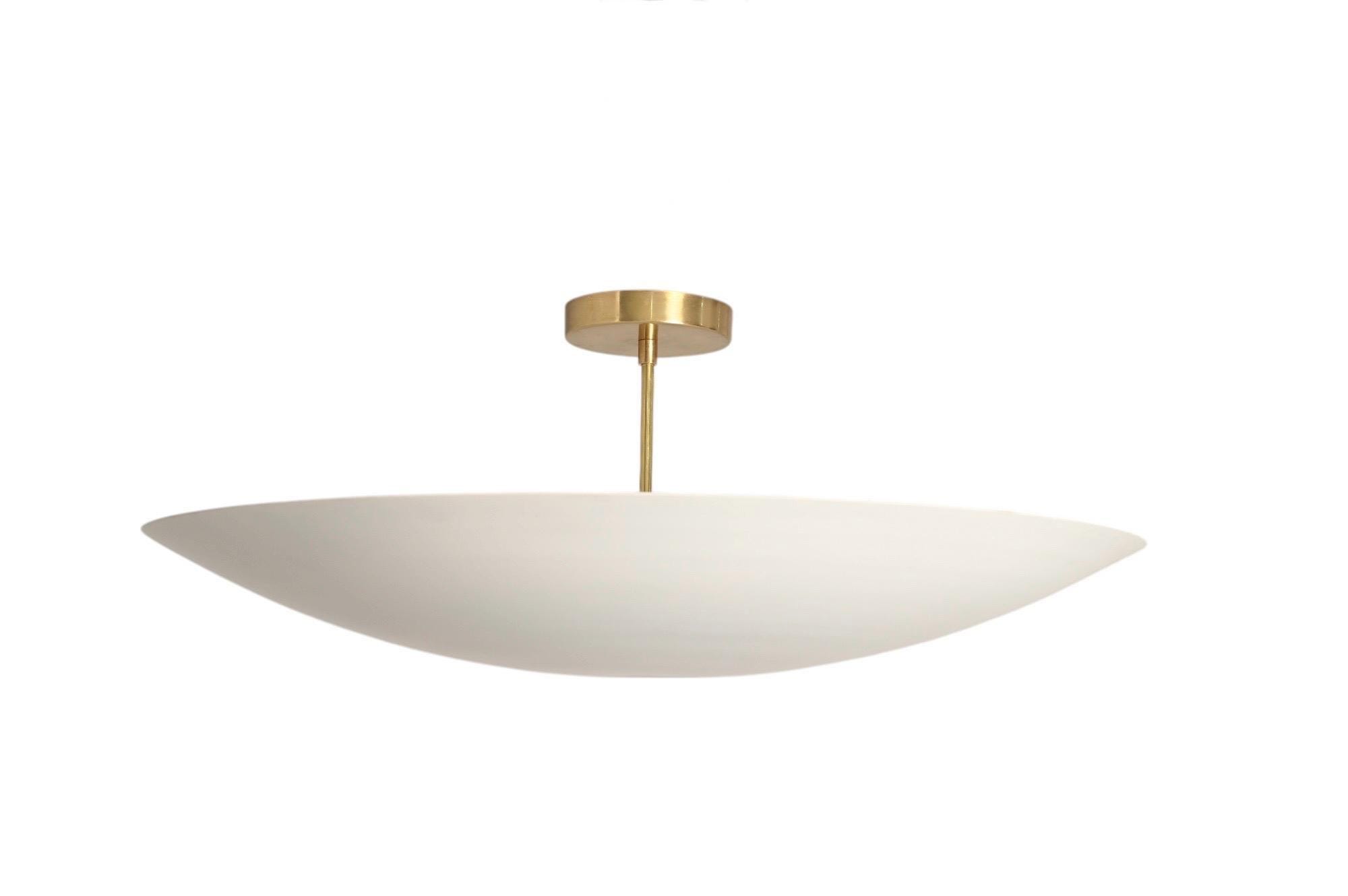 真鍮製スプートニクシャンデリア：ミッドセンチュリーモダン6灯照明