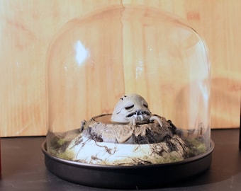 Handgemaakte 'Stink Spirit' Spirited Away Diorama in hars | Ghibli-verzamelobject | Badhuisscène miniatuur | Beste anime-cadeau voor Ghibli-fan