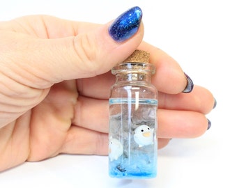 Warawara Sky Bottle | Studio Ghibli Miniature Anime Decor
