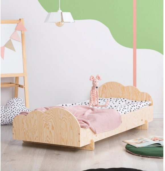 Lit simple Montessori 90X190 CLOUD